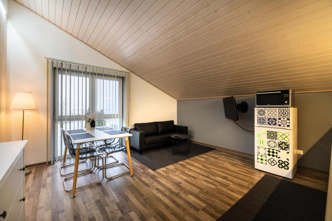 Gemuetliche Ferienwohnung Mit Panoramablick Muttensweiler Buitenkant foto